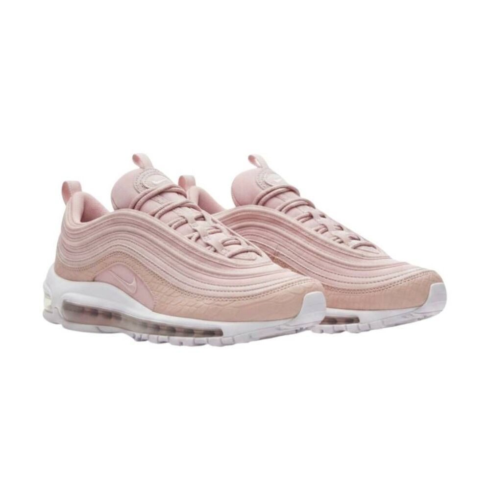 NIKE Air Max 97 Premium 'Pink Snakeskin' Running Shoes Size 6.5